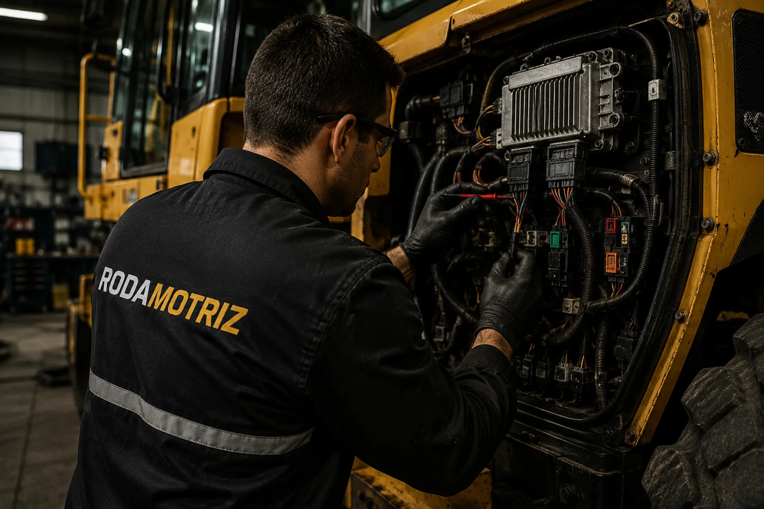 Manutenção elétrica e eletrônica de máquinas pesadas - RODAMOTRIZ